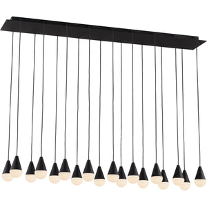 Cupola Alabaster 18-Light Chandelier - Visual Comfort Modern 2
