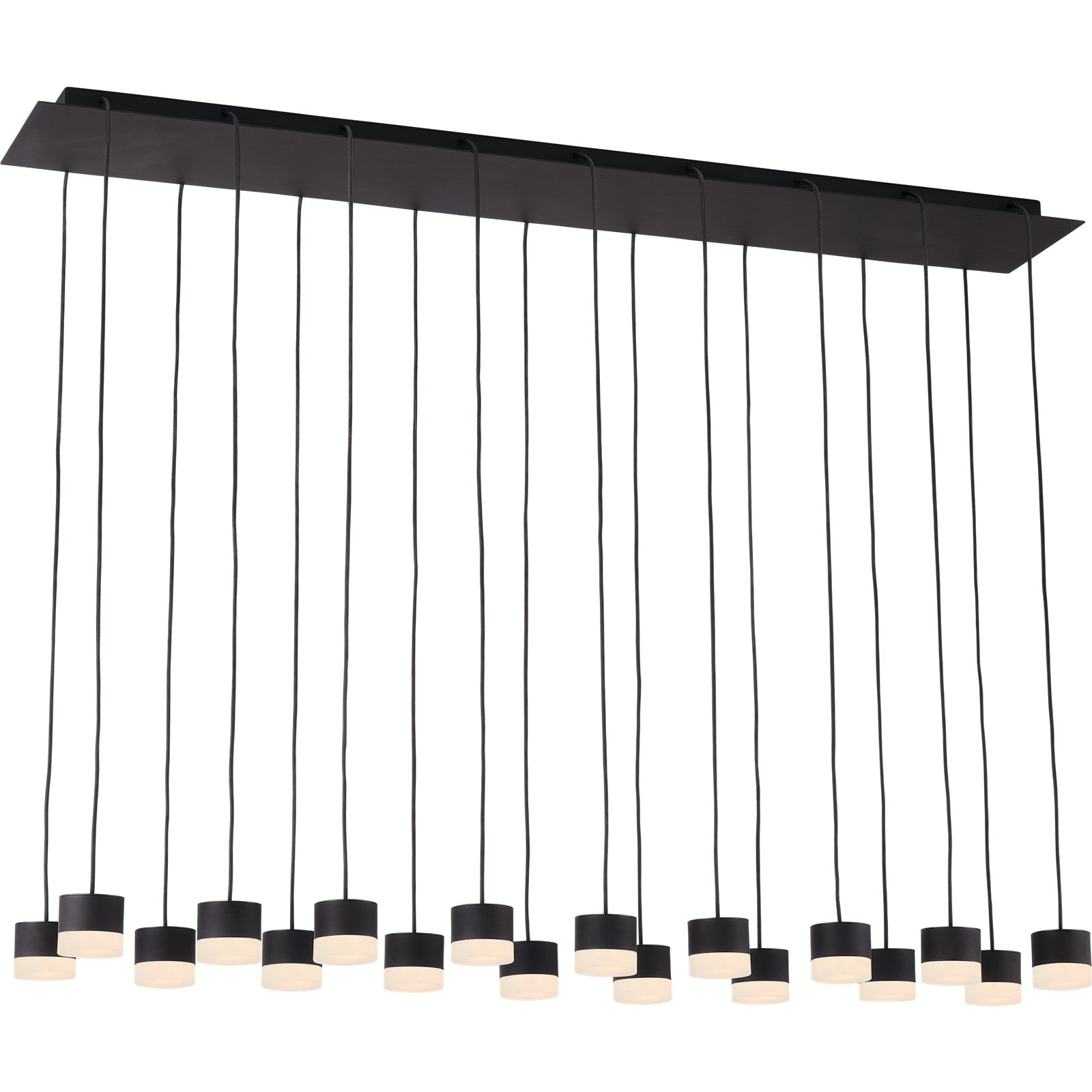 Gable Alabaster 18-Light Chandelier - Visual Comfort Modern 1