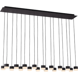 Gable Alabaster 18-Light Chandelier - Visual Comfort Modern 1