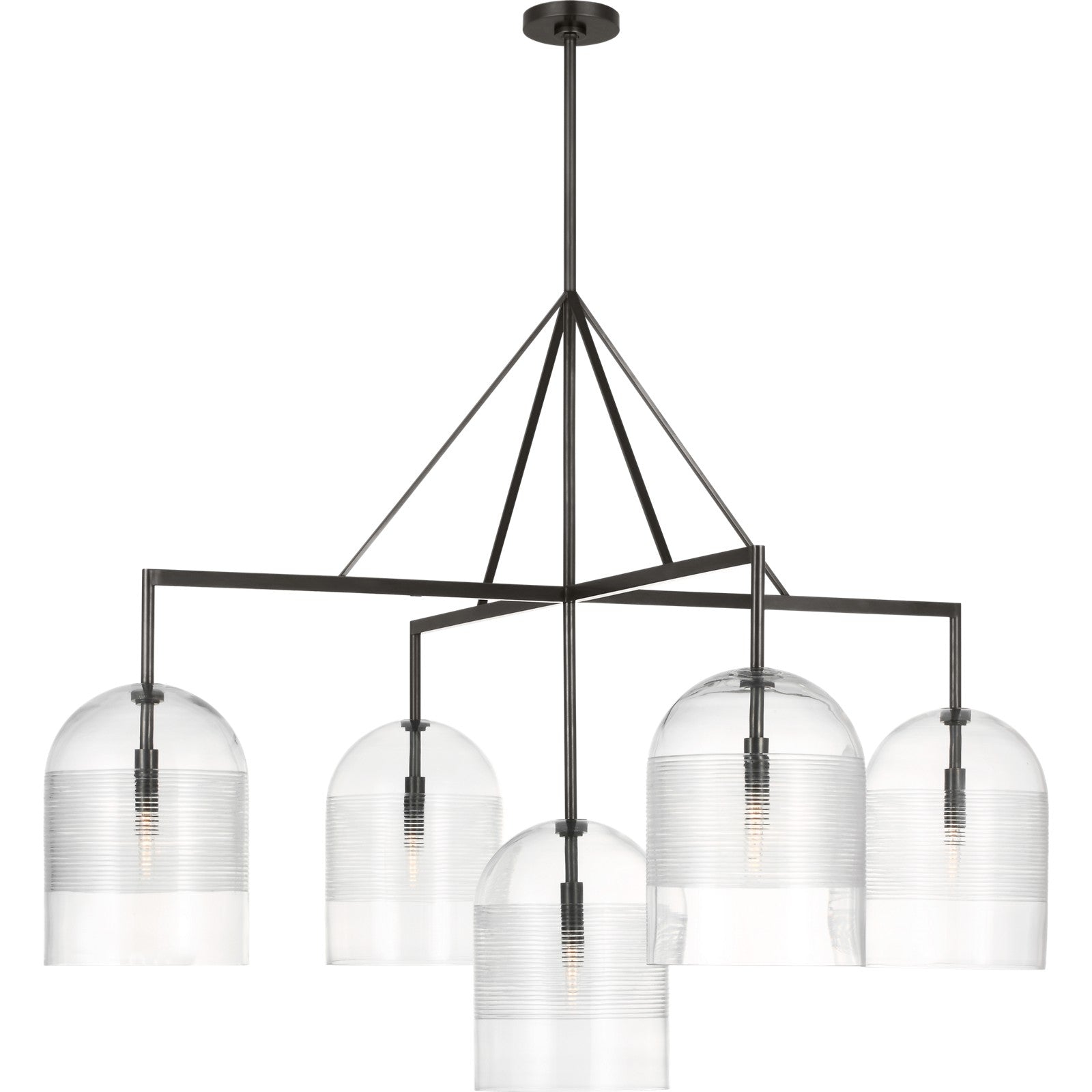 Leano 52 Chandelier - Visual Comfort Modern 3