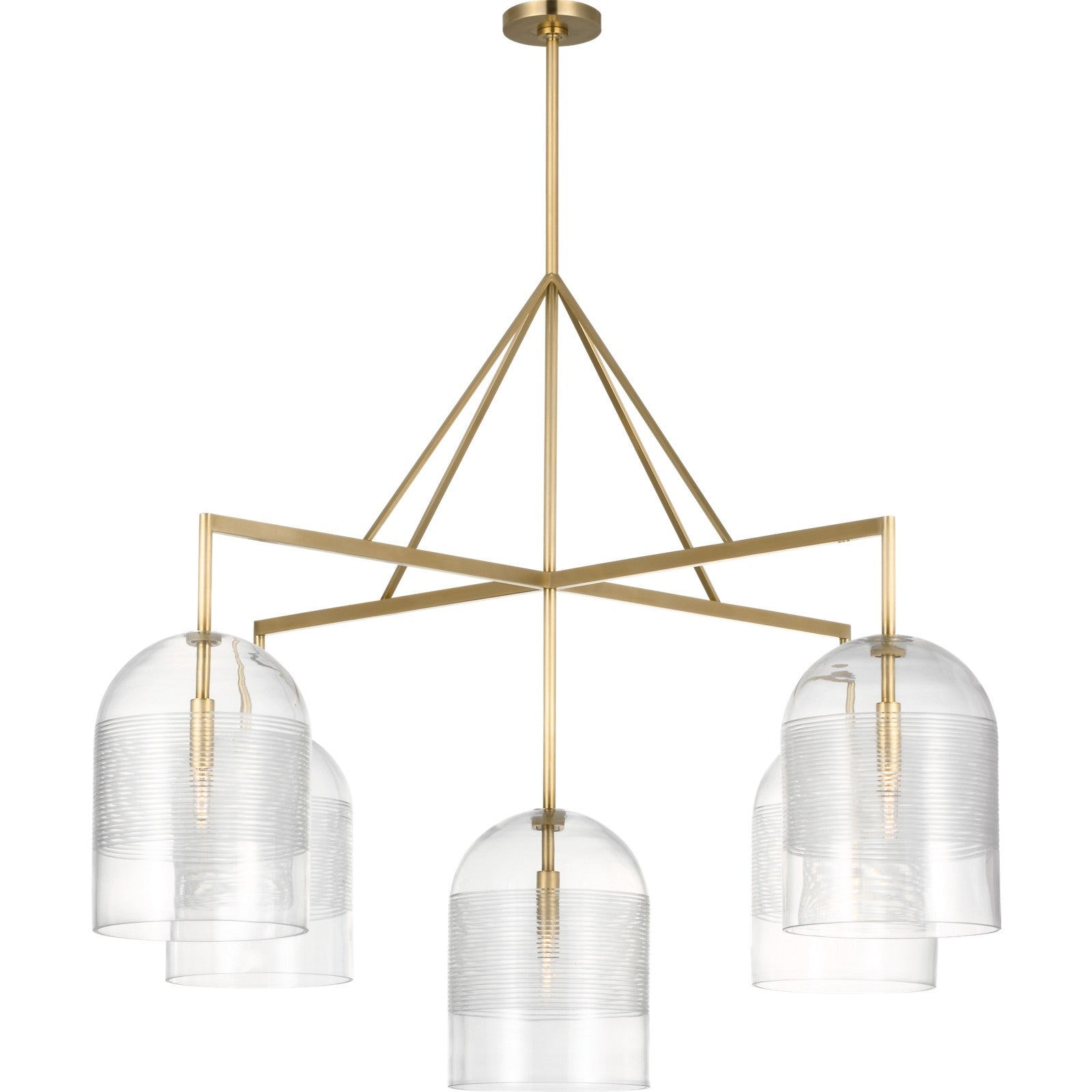 Leano 52 Chandelier - Visual Comfort Modern 6