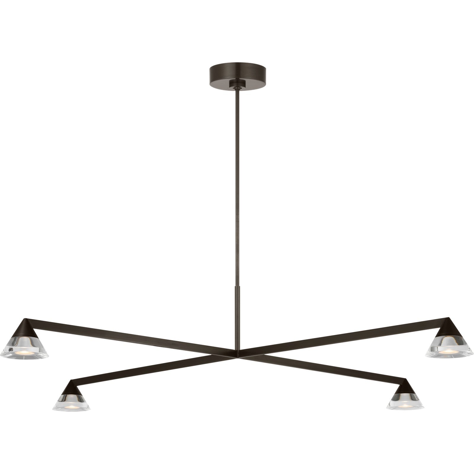 Midrand Crystal 52 Chandelier - Visual Comfort Modern 3