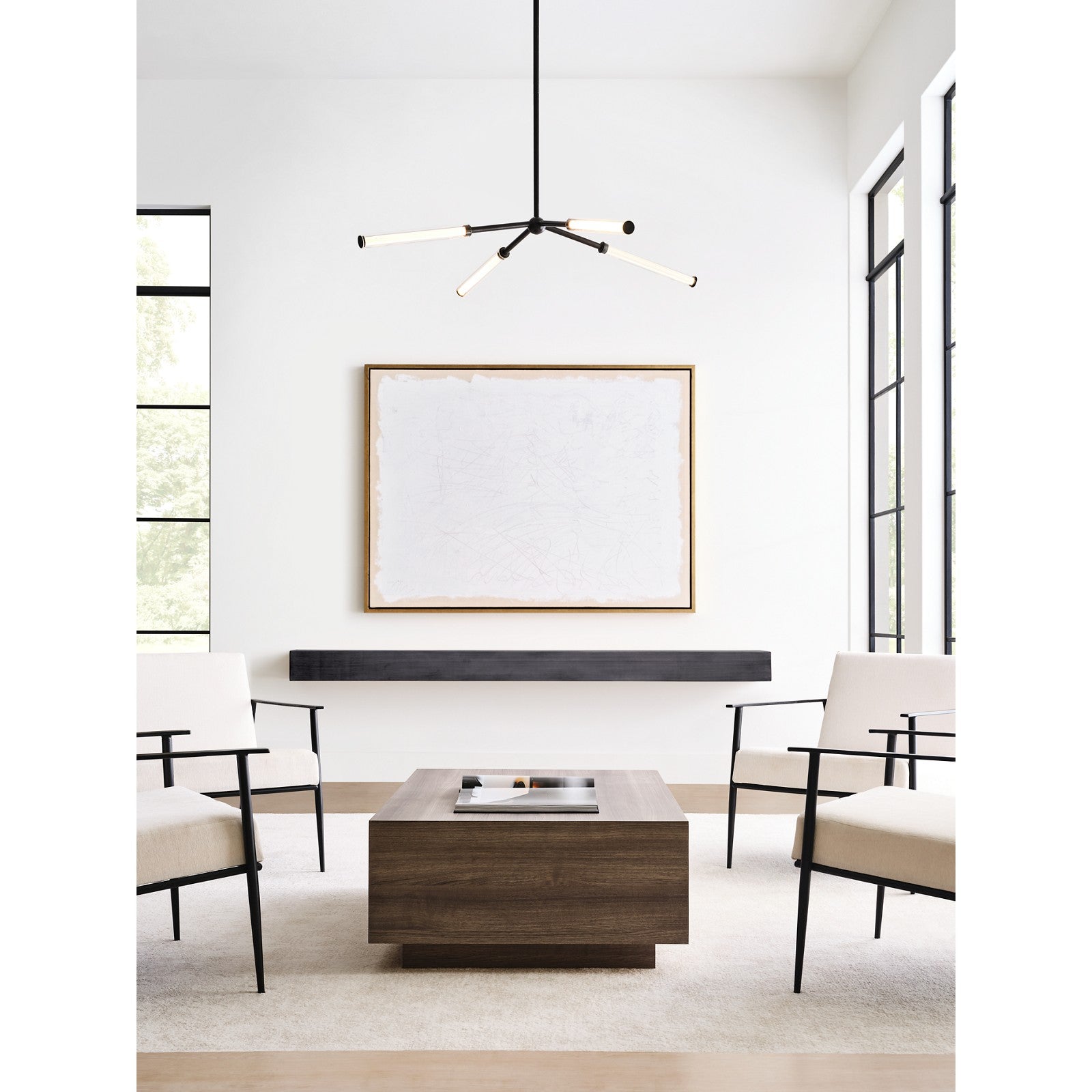 Poza 40 Chandelier - Visual Comfort Modern 4