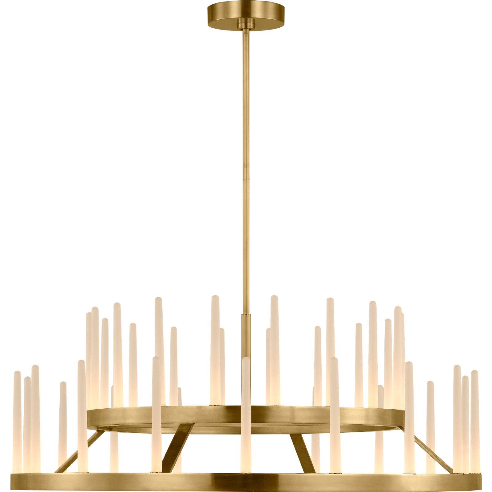 Sagrada 36 Two-Tier Chandelier - Visual Comfort Modern 6