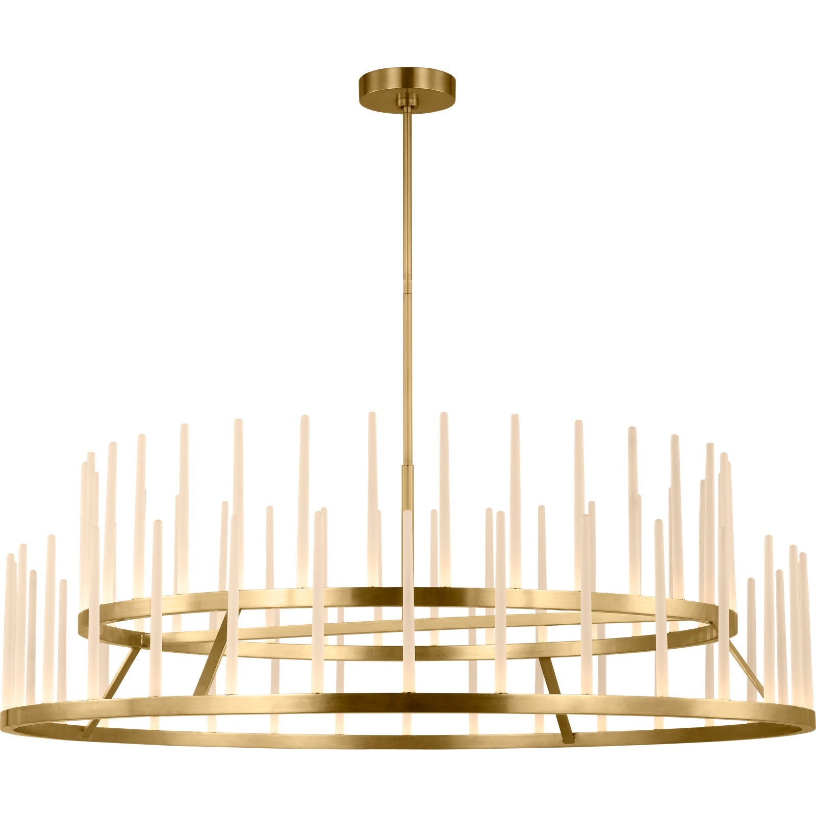 Sagrada 60 Two-Tier Chandelier - Visual Comfort Modern 4
