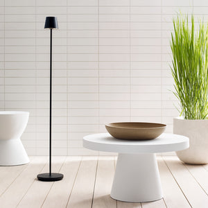 Nevis Medium Rechargeable Floor Lamp - Visual Comfort Modern 9