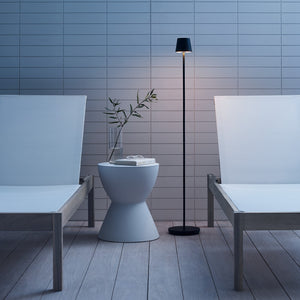 Nevis Medium Rechargeable Floor Lamp - Visual Comfort Modern 14