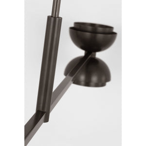 Shanti X-Large Linear Chandelier - Visual Comfort Modern 3