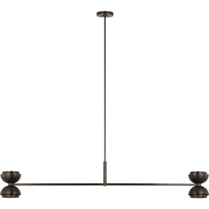 Shanti X-Large Linear Chandelier - Visual Comfort Modern 4