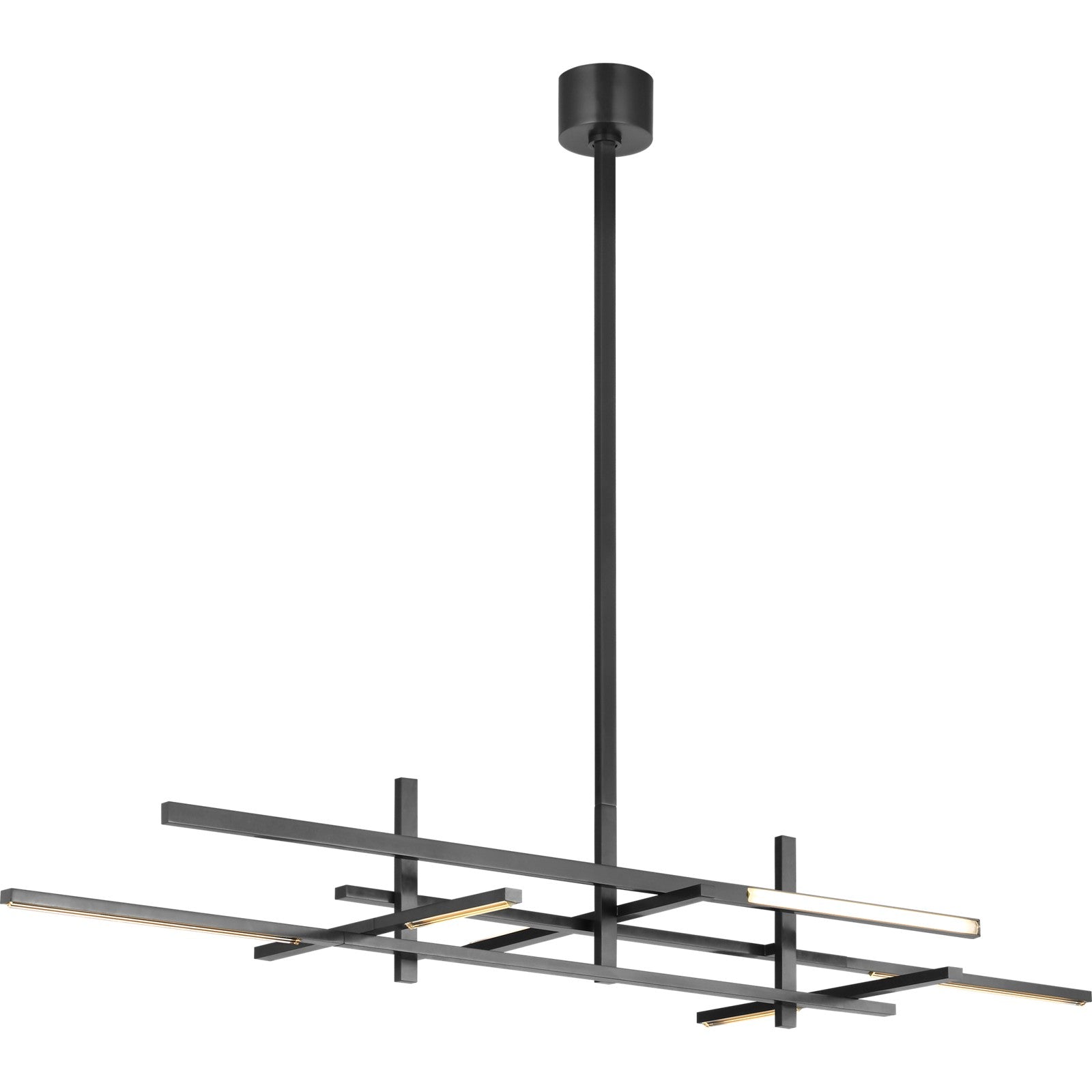 Cityscape Stacked X-Large Linear Chandelier - Visual Comfort Modern 2