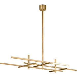 Cityscape Stacked X-Large Linear Chandelier - Visual Comfort Modern 7