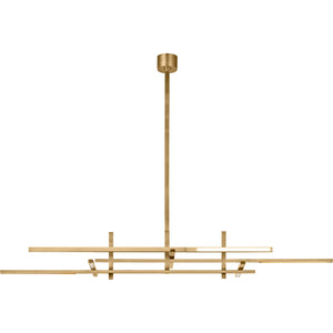 Cityscape Stacked X-Large Linear Chandelier - Visual Comfort Modern 6