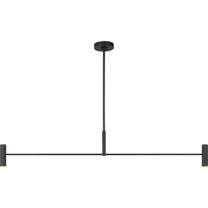 Ponte Large Linear Chandelier - Visual Comfort Modern 4