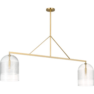 Leano 61 Linear Chandelier - Visual Comfort Modern 5