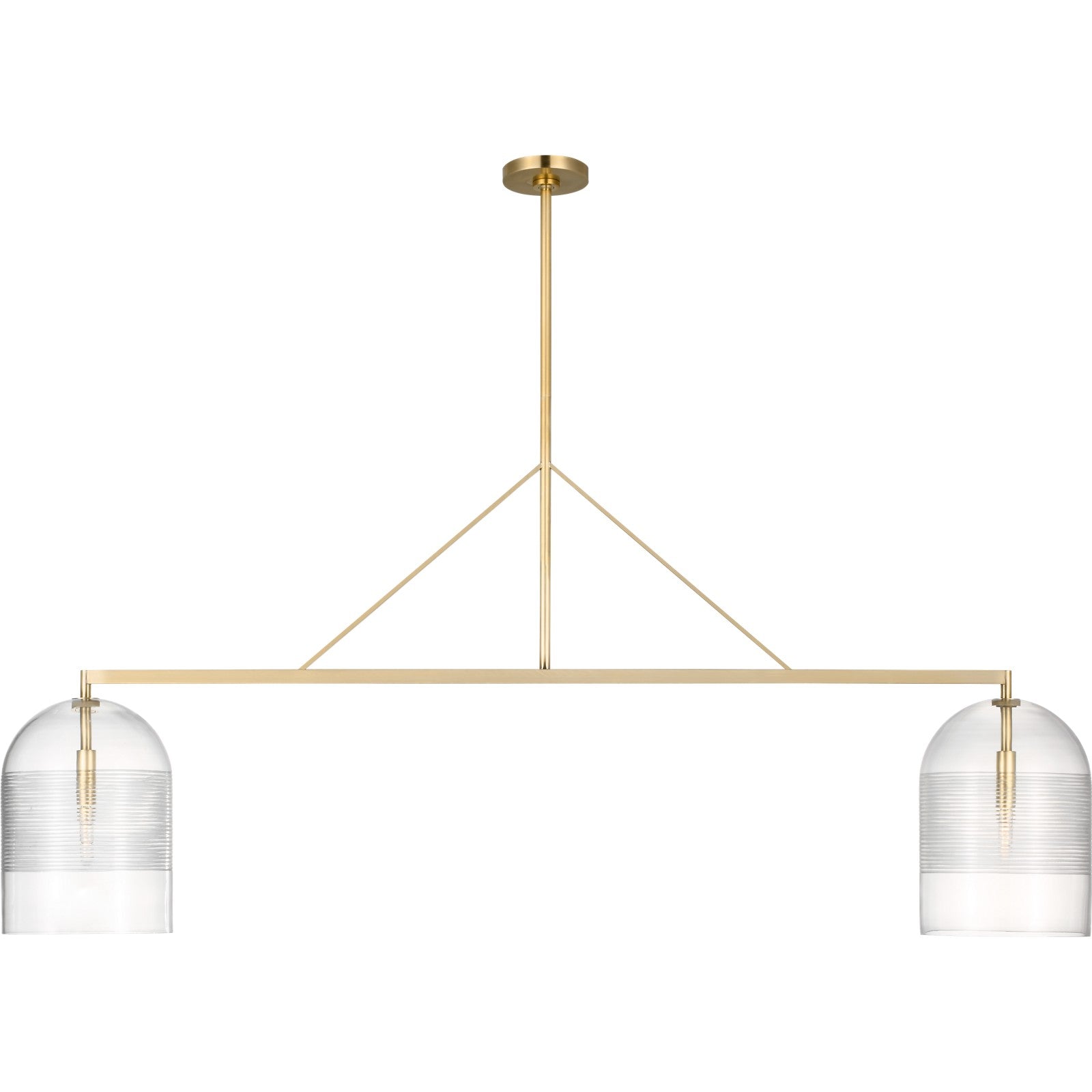 Leano 61 Linear Chandelier - Visual Comfort Modern 8