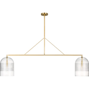 Leano 61 Linear Chandelier - Visual Comfort Modern 8