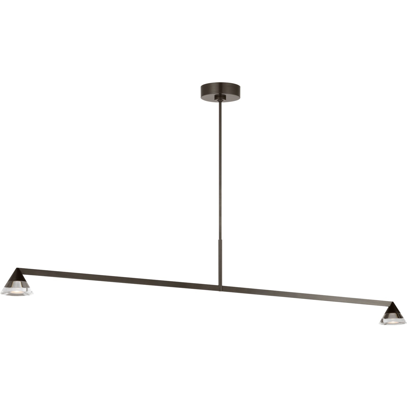Midrand Crystal 60 Linear Chandelier - Visual Comfort Modern 1