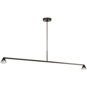 Midrand Crystal 60 Linear Chandelier - Visual Comfort Modern 1