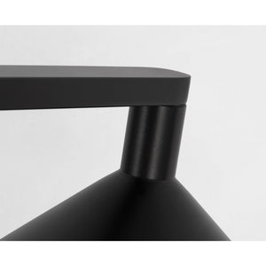 Mill 3-Light Outdoor Grande Floor Lamp - Visual Comfort Modern 6