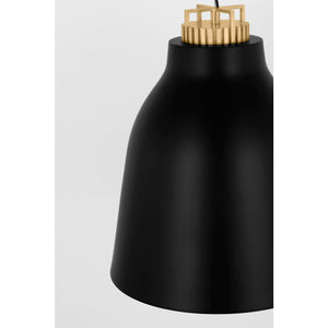 Forge Medium Tall Pendant - Visual Comfort Modern 3