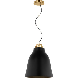 Forge Medium Tall Pendant - Visual Comfort Modern 4