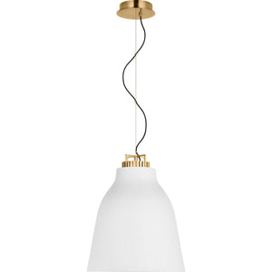 Forge Medium Tall Pendant - Visual Comfort Modern 9