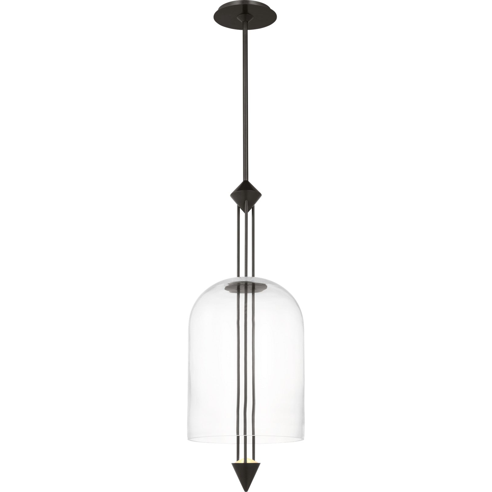 Cathedral Medium Pendant - Visual Comfort Modern 4