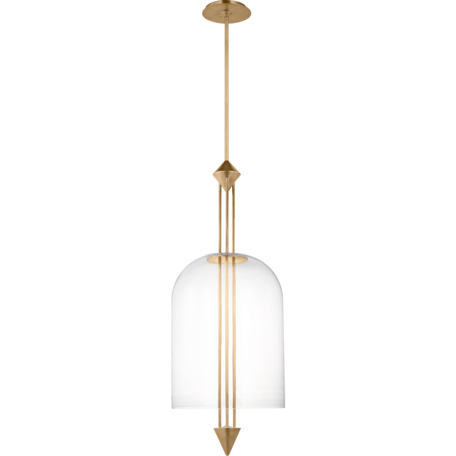 Cathedral Large Pendant - Visual Comfort Modern 4