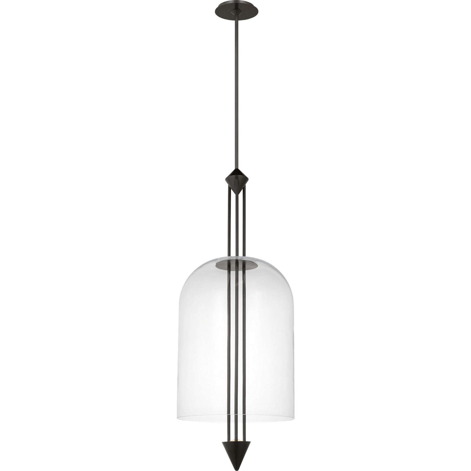 Cathedral X-Large Pendant - Visual Comfort Modern 5