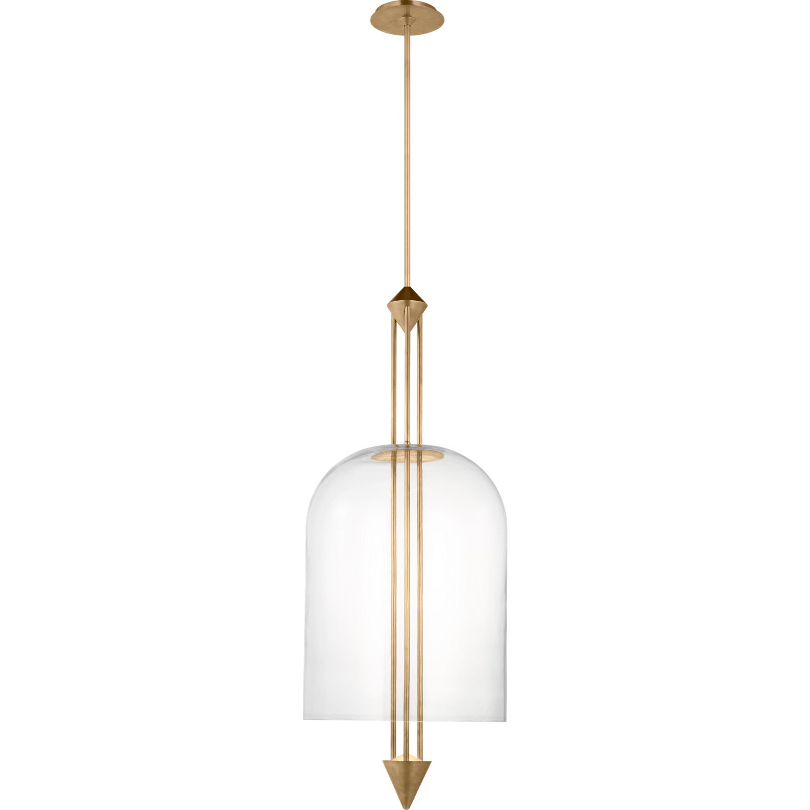 Cathedral X-Large Pendant - Visual Comfort Modern 6