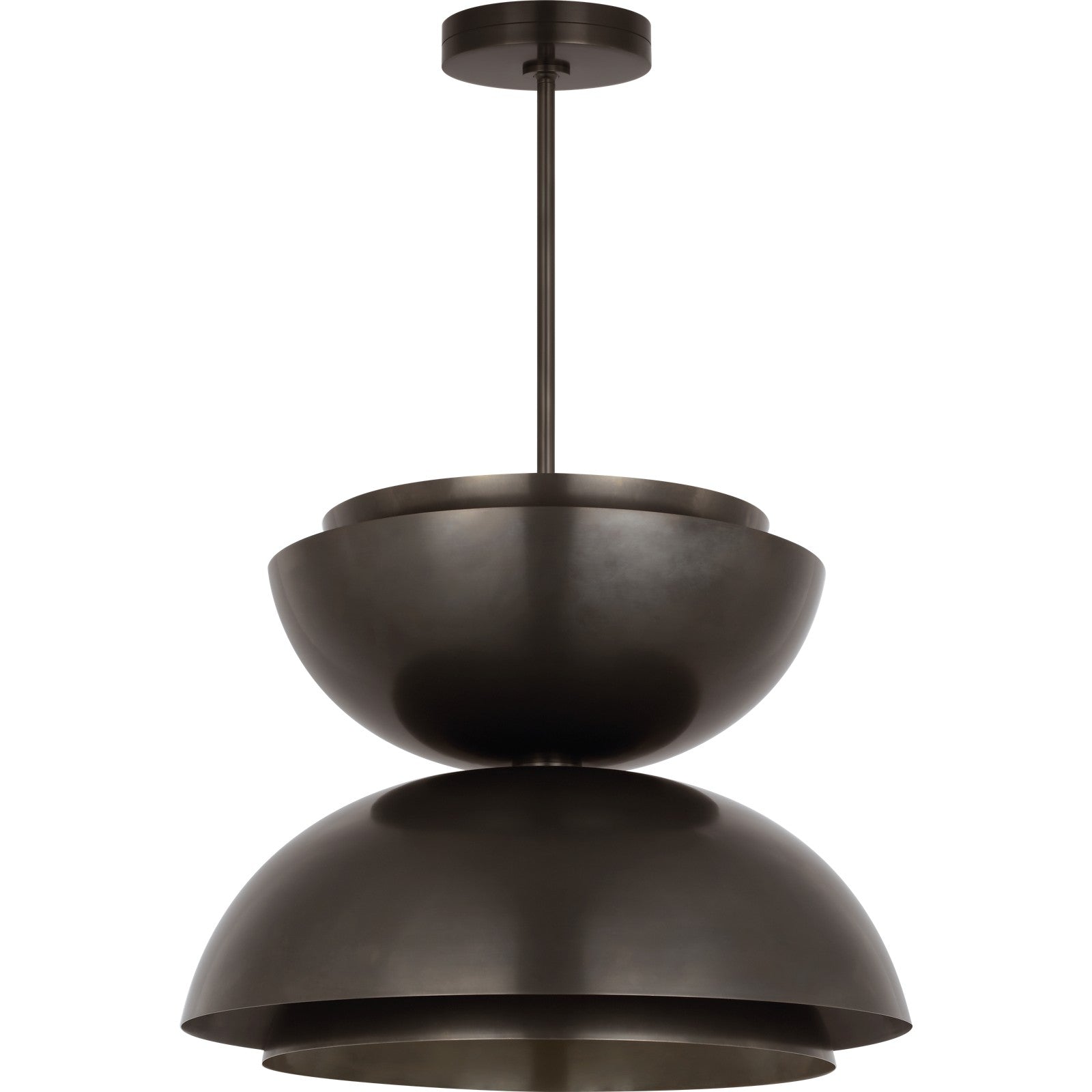 Shanti X-Large Double Asymmetric Pendant - Visual Comfort Modern 4