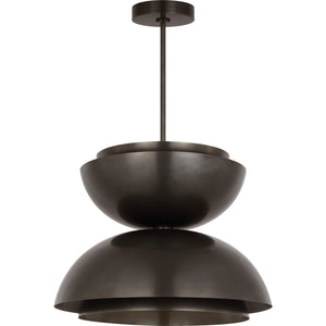 Shanti X-Large Double Asymmetric Pendant - Visual Comfort Modern 4