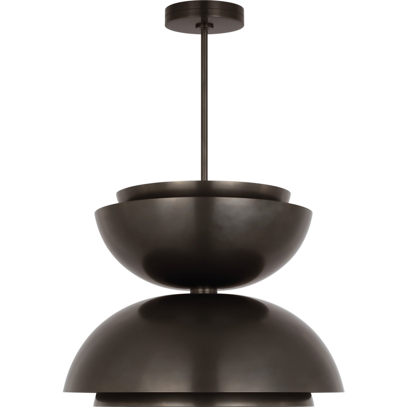 Shanti X-Large Double Asymmetric Pendant - Visual Comfort Modern 1