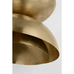 Shanti X-Large Double Asymmetric Pendant - Visual Comfort Modern 9