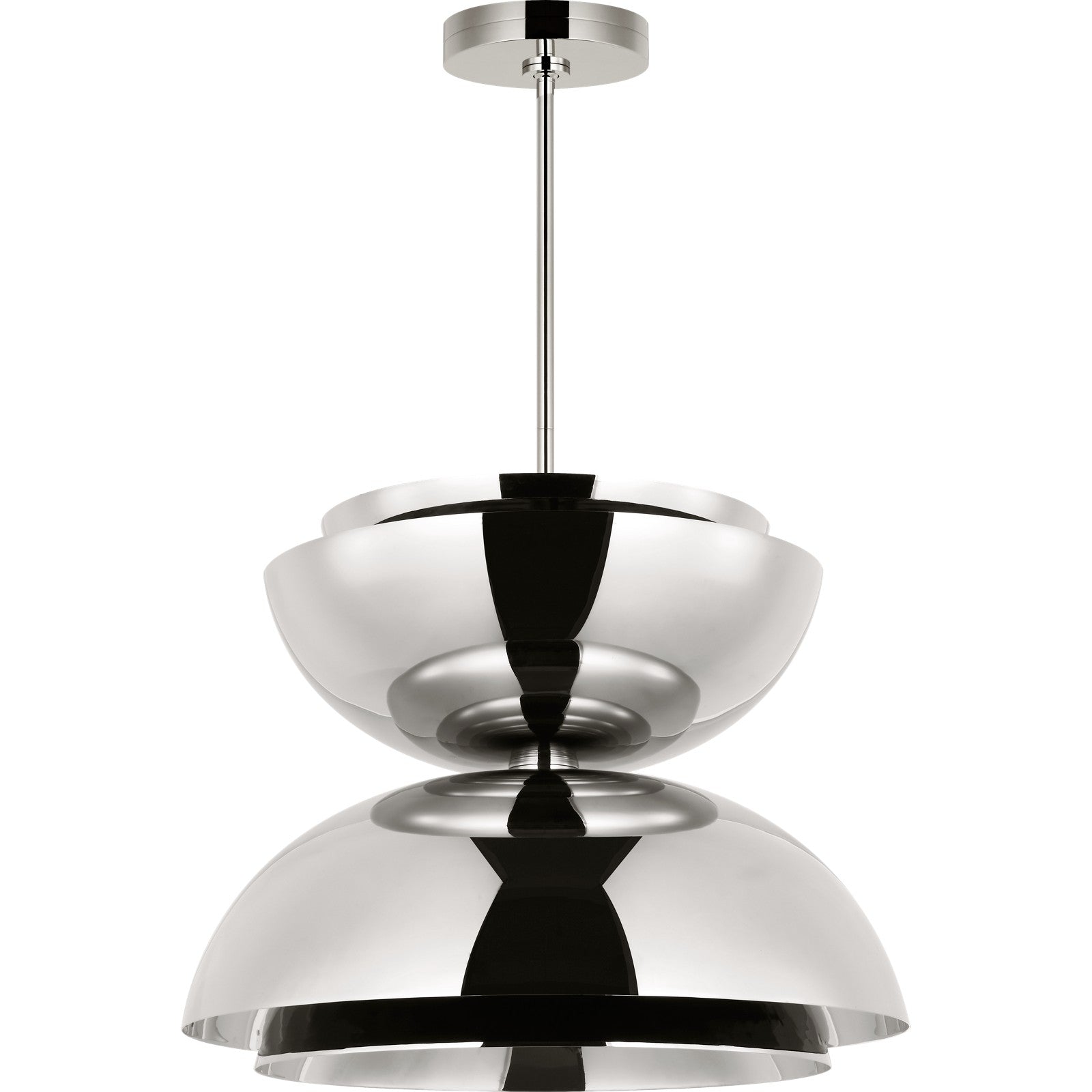 Shanti X-Large Double Asymmetric Pendant - Visual Comfort Modern 8