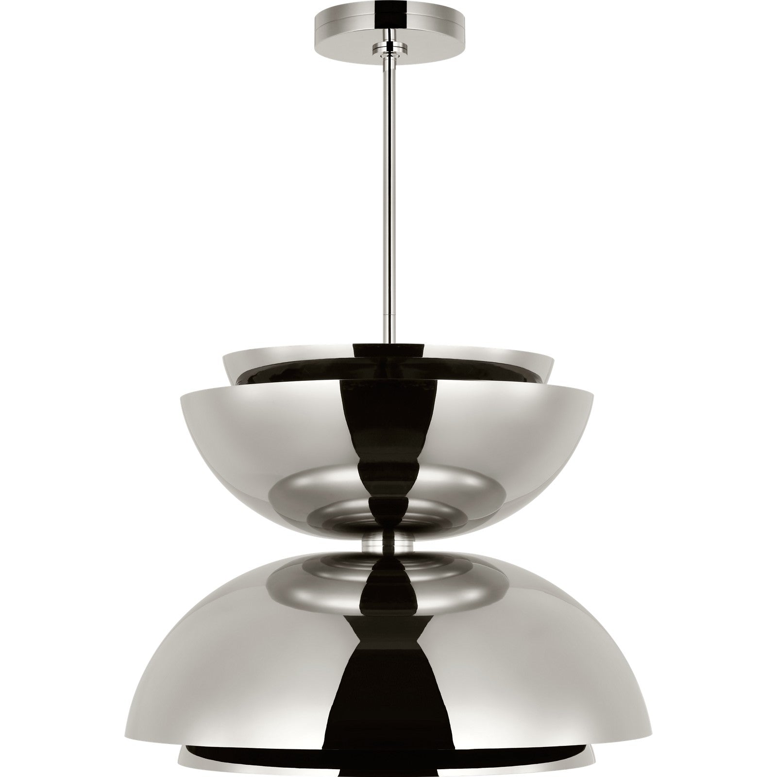 Shanti X-Large Double Asymmetric Pendant - Visual Comfort Modern 5