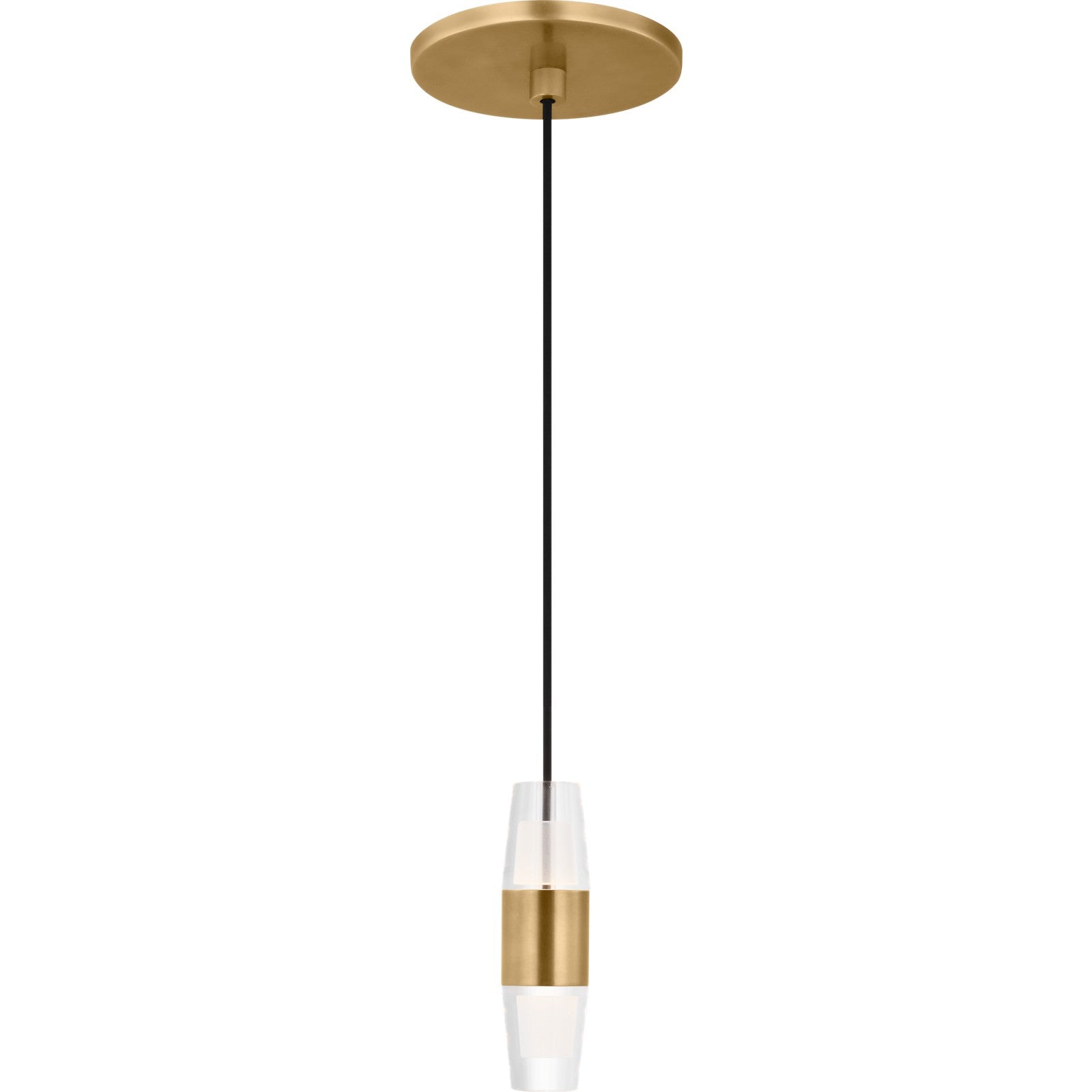 Lassell Short 1-Light Pendant - Visual Comfort Modern 5