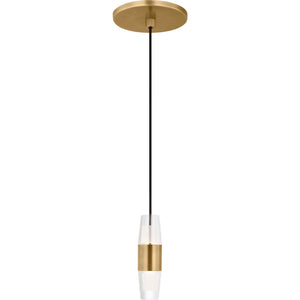 Lassell Short 1-Light Pendant - Visual Comfort Modern 5