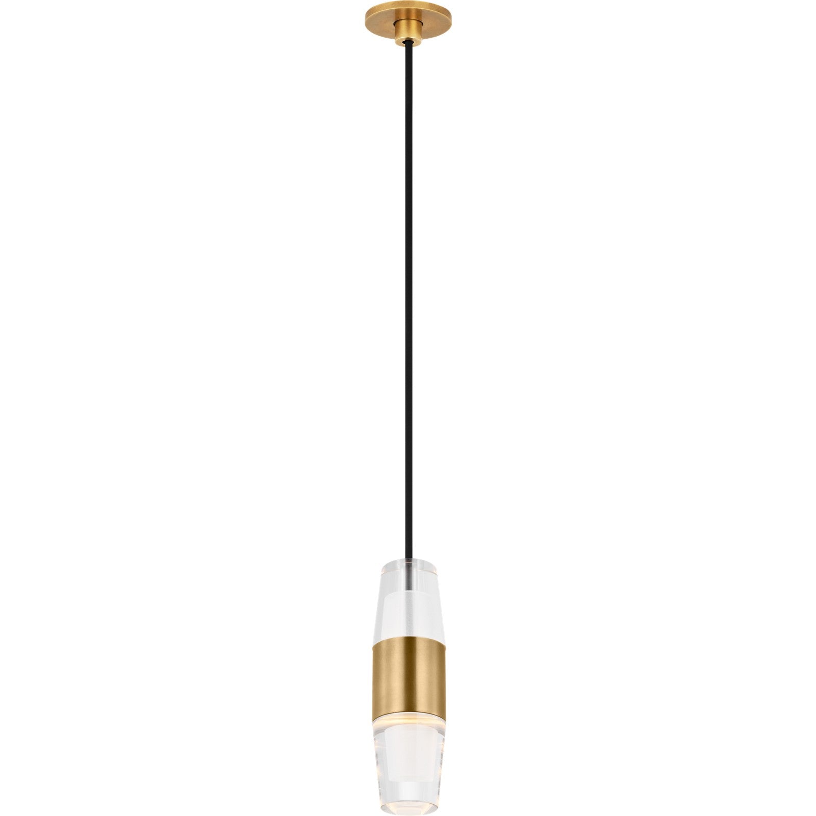 Lassell Short Port Alone Pendant - Visual Comfort Modern 4