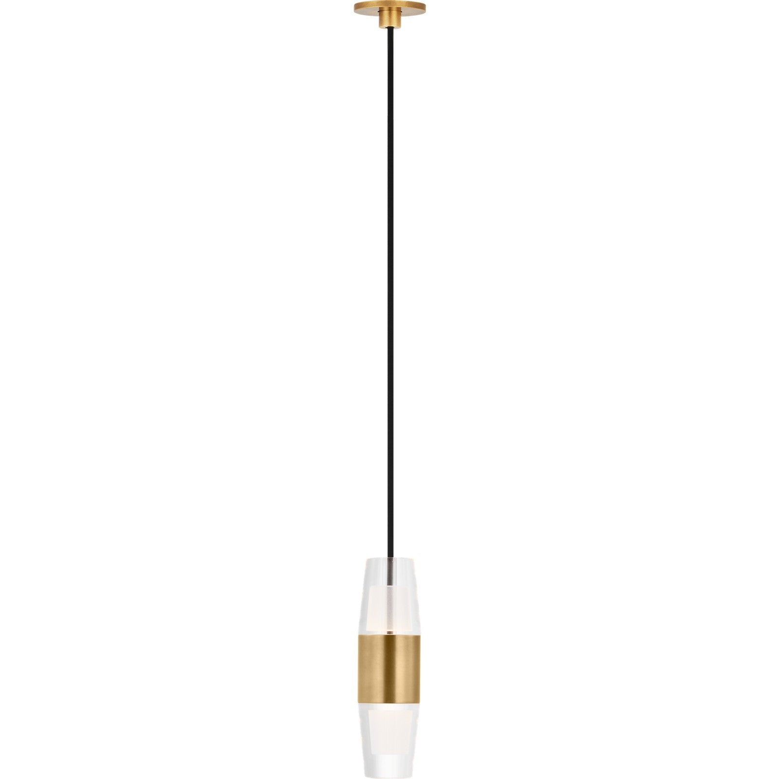 Lassell Short Port Alone Pendant - Visual Comfort Modern 3