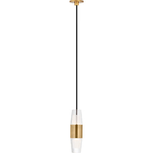 Lassell Short Port Alone Pendant - Visual Comfort Modern 3