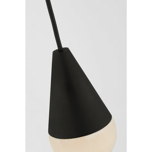 Cupola Alabaster 1-Light Pendant - Visual Comfort Modern 4