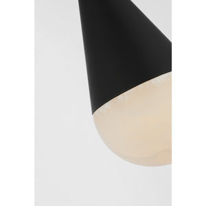 Cupola Alabaster 1-Light Pendant - Visual Comfort Modern 3