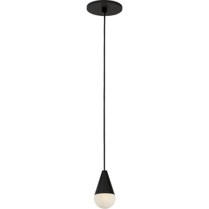 Cupola Alabaster 1-Light Pendant - Visual Comfort Modern 5
