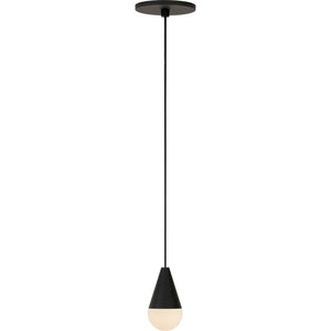 Cupola Alabaster 1-Light Pendant - Visual Comfort Modern 1