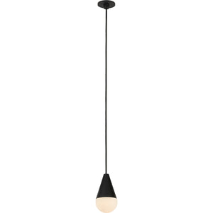 Cupola Alabaster 1-Light Port Alone Pendant - Visual Comfort Modern 1