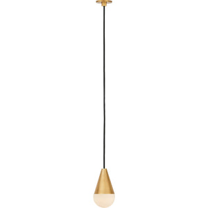 Cupola Alabaster 1-Light Port Alone Pendant - Visual Comfort Modern 4