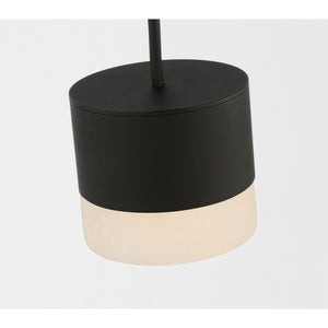 Gable Alabaster 1-Light Pendant - Visual Comfort Modern 3