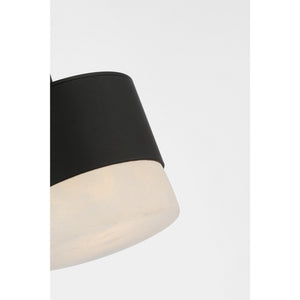 Gable Alabaster 1-Light Pendant - Visual Comfort Modern 2