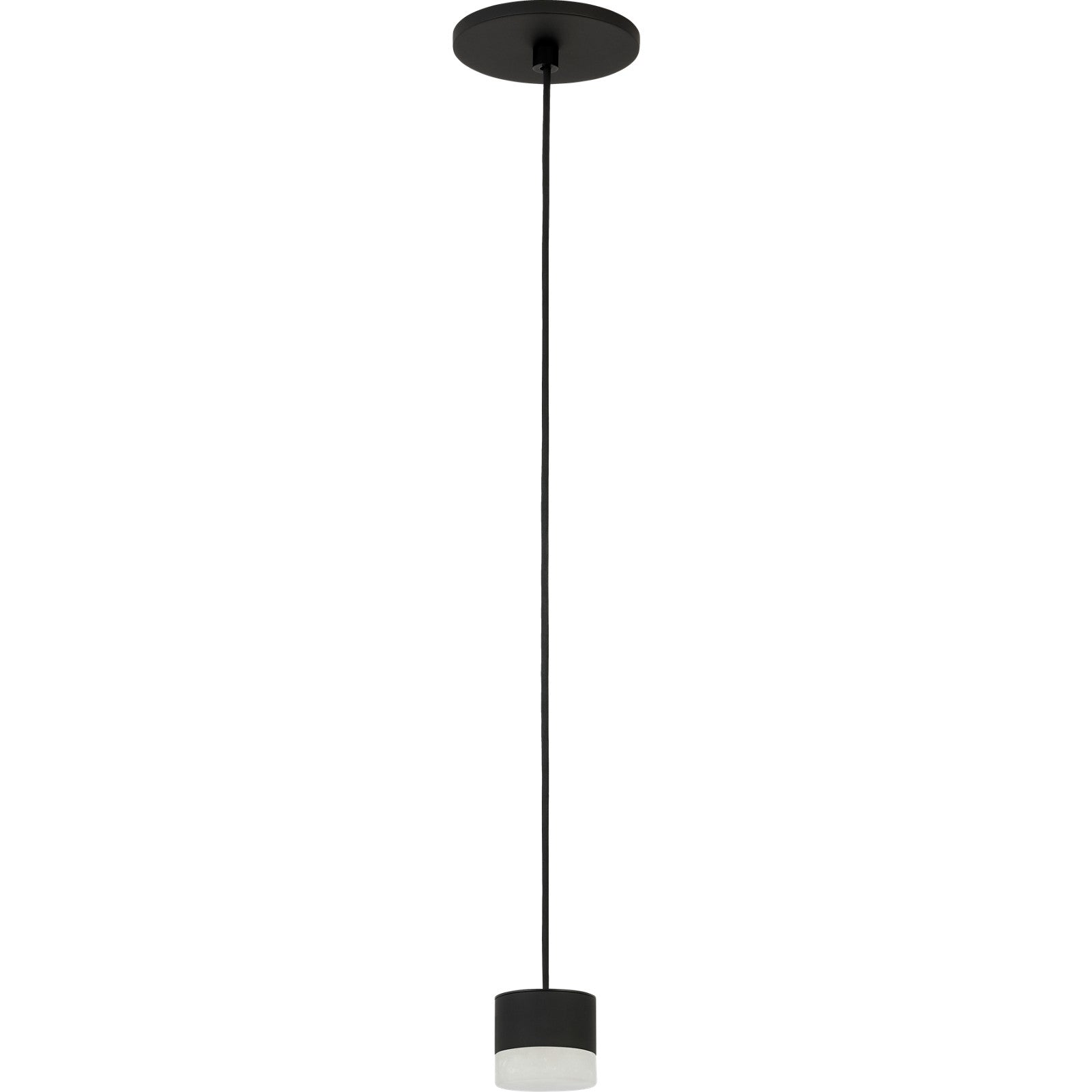 Gable Alabaster 1-Light Pendant - Visual Comfort Modern 1